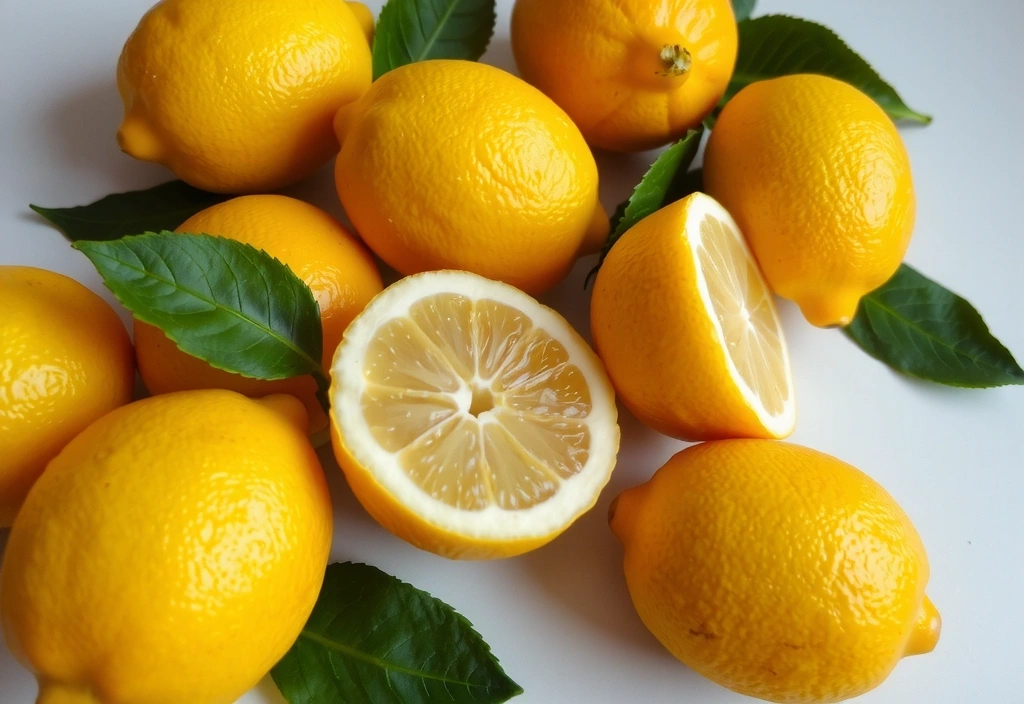 Lămâi tăiate și întregi