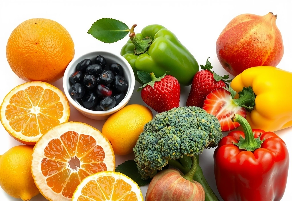 Citrice si alte alimente bogate in vitamina C